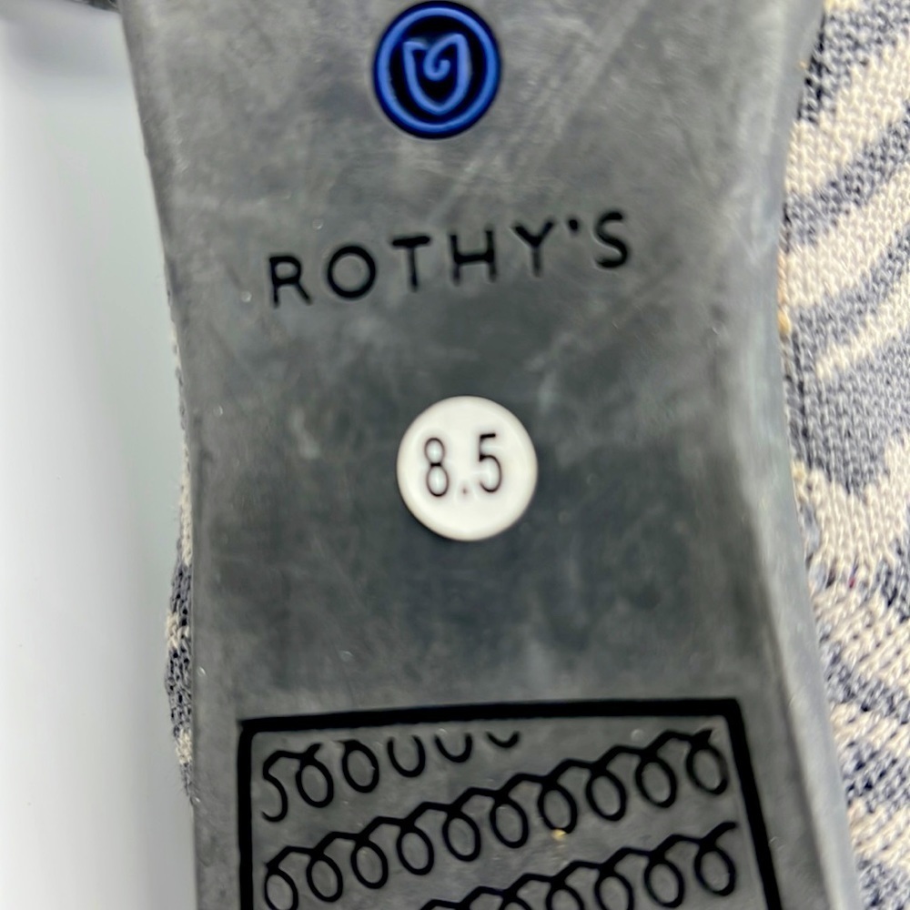 COPY - Rothy’s grey zebra color shoes for women size 8.5 - Picture 6 of 8